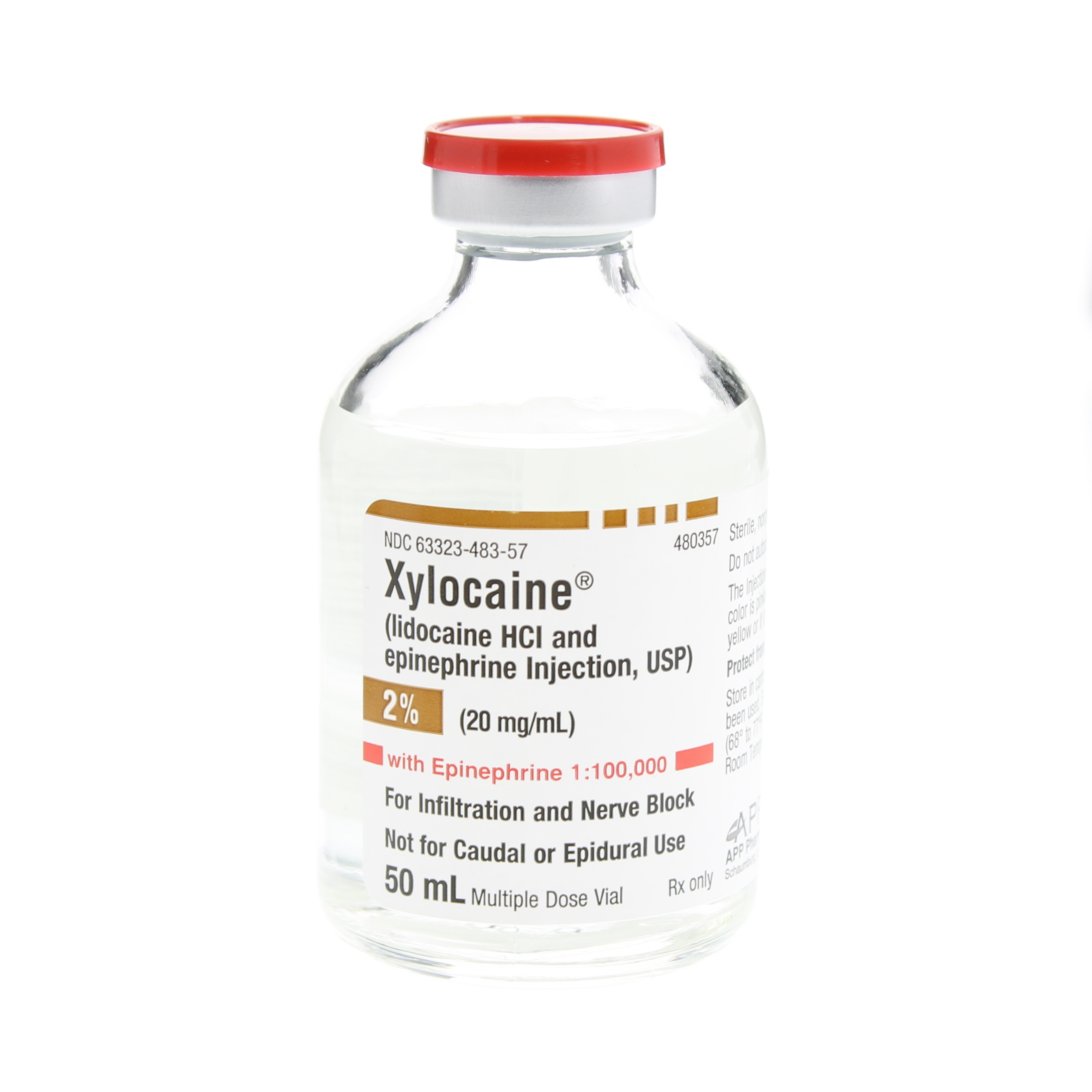 Xylocaine® 2% w/Epi 50ml MDV